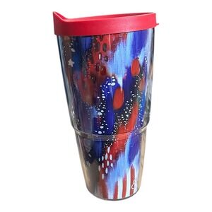 Tervis Americana Stars Made in USA Double Walled Insulated Tumbler Travel
